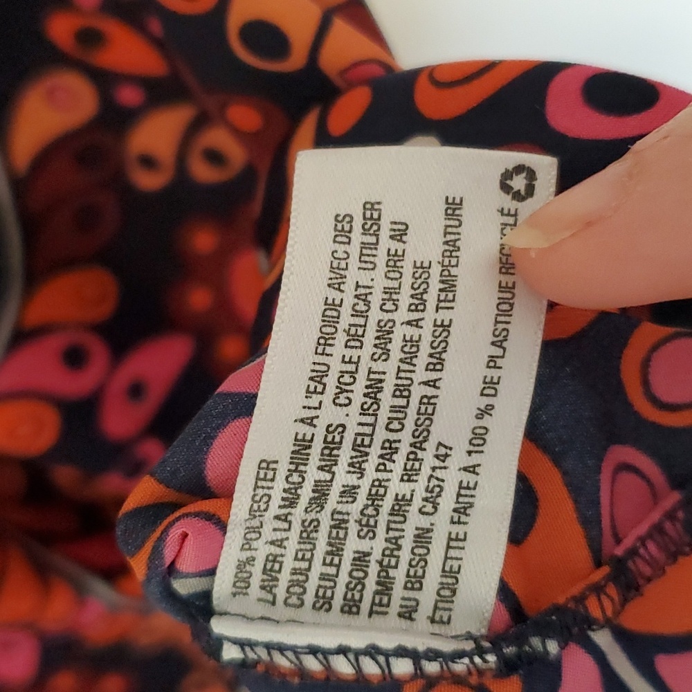 Merona floral pattern sleeveless blouse - Picture 3 of 6